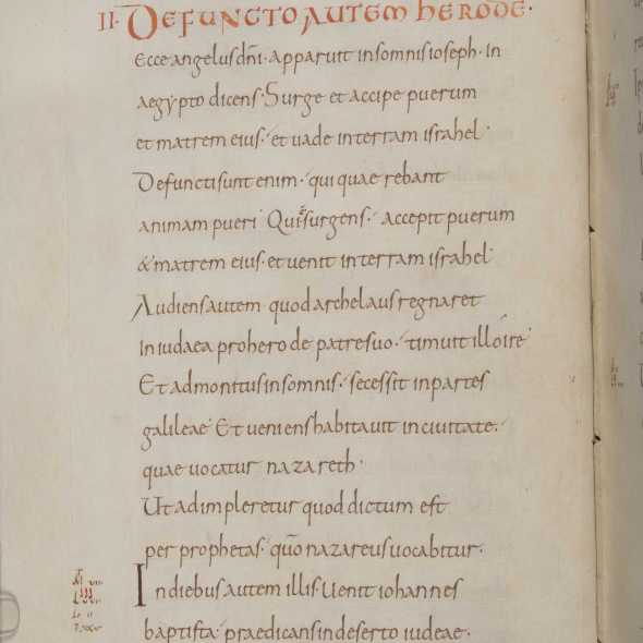 Breviarium page 2, fol. 22v